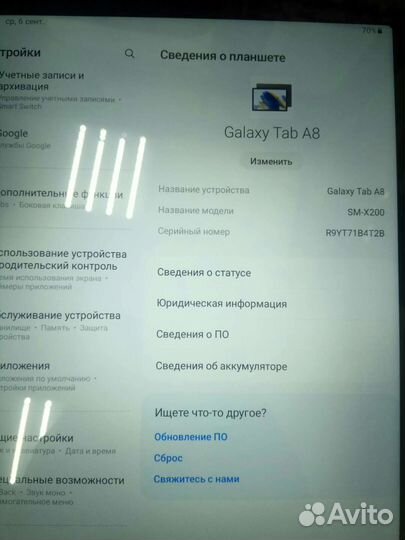 Планшет samsung galaxy tab a8