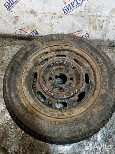 Колесо 1шт R13 4 100 165/70