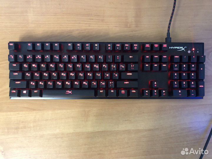 Клавиатура hyperx alloy fps pro, мышка и коврик