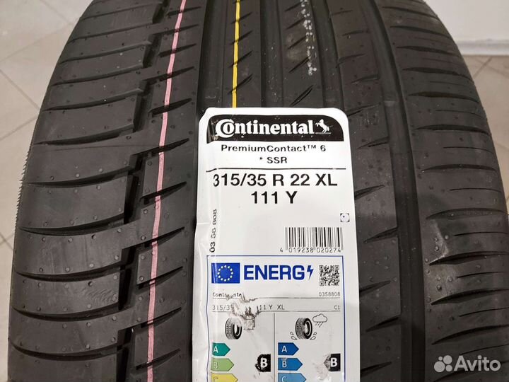 Continental PremiumContact 6 SSR 315/35 R22 и 275/40 R22