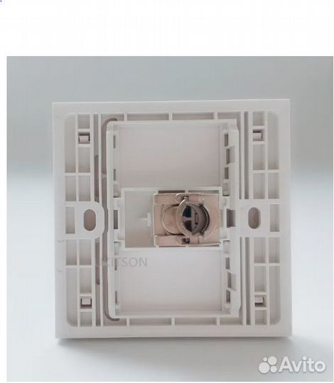 Интернет розетка CAT.6A с 1 портом и разъемом RJ45