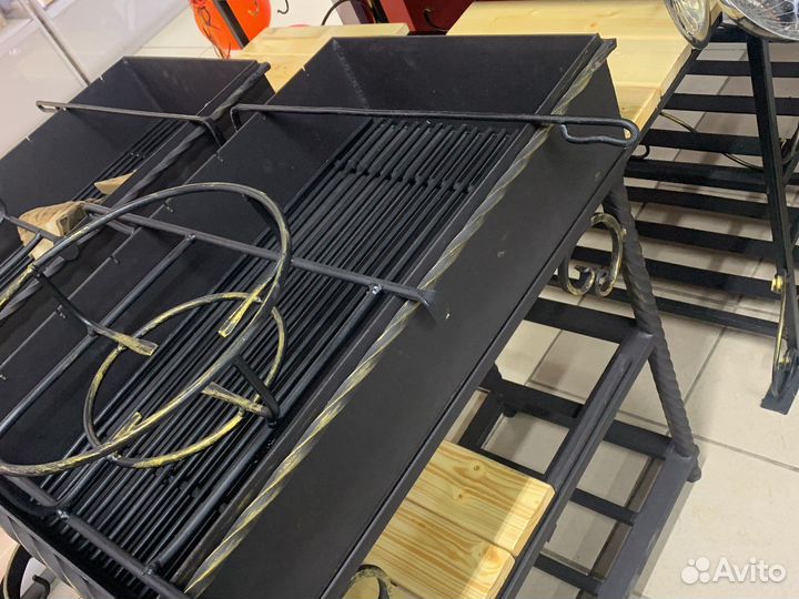 Мангал в стиле лофт 4мм флоренс