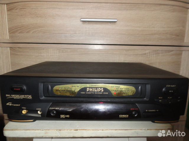 Видеомагнитофон philips