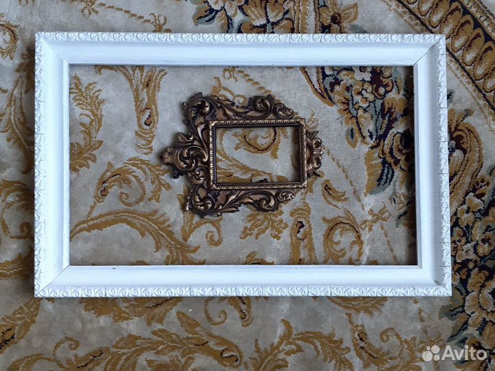Рамка для картины фотографии старинная