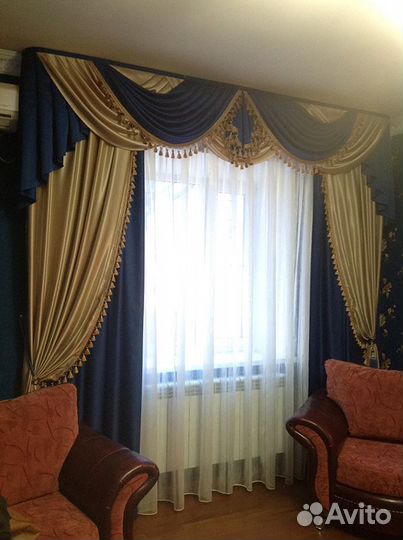 Пошив, навешивание штор