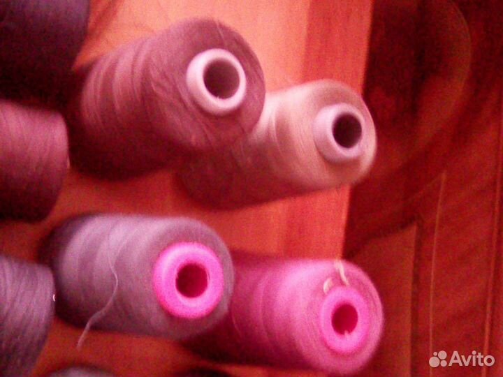 Нитки швейные бабины