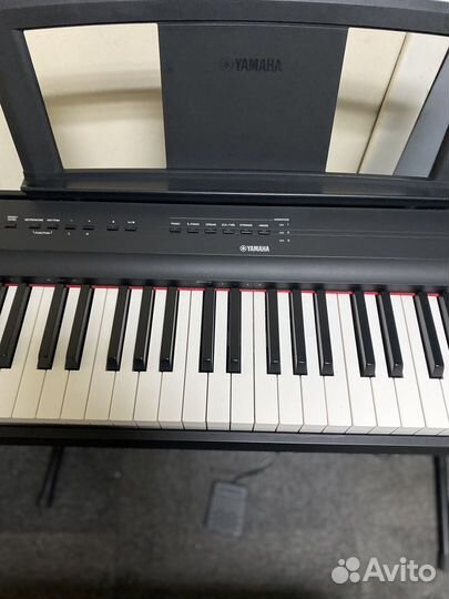 Цифровое пианино yamaha p125 + стойка