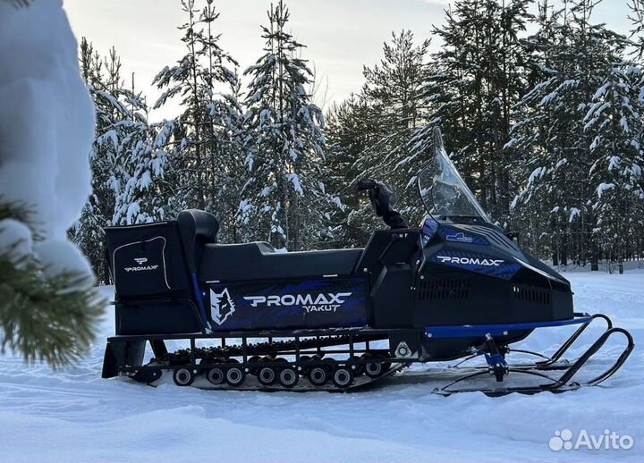 Снегоход promax yakut 500R/K long 2.0 4T 27 black