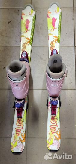 Лыжи горные rossignol 100 см