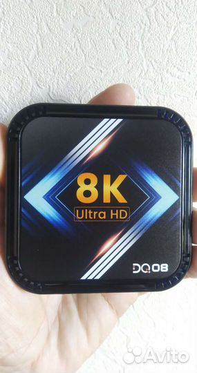 Цифровая тв приставка, смарт тв, андроид, DQ08