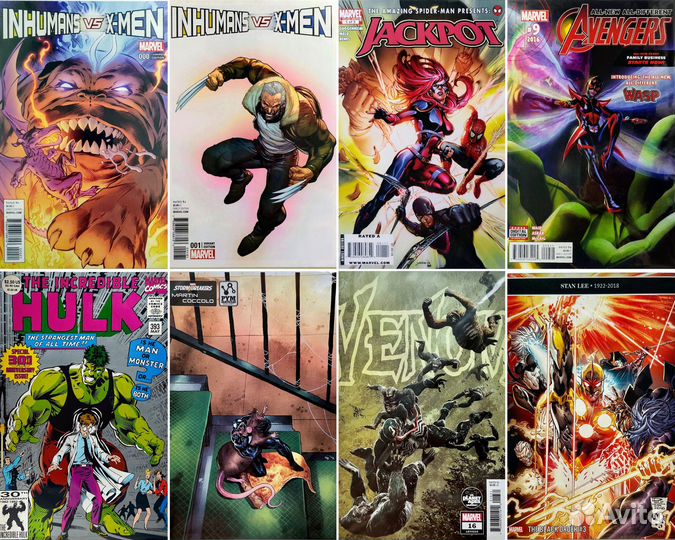 Комиксы на английском Marvel. Часть 2