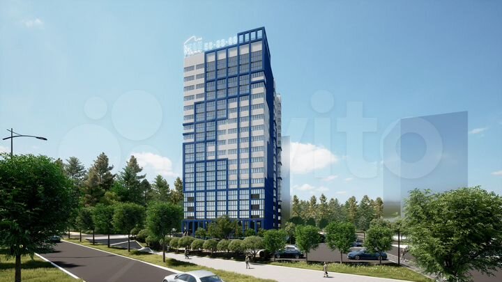 Квартира-студия, 32 м², 1/18 эт.