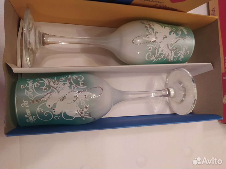 Свадебные бокалы