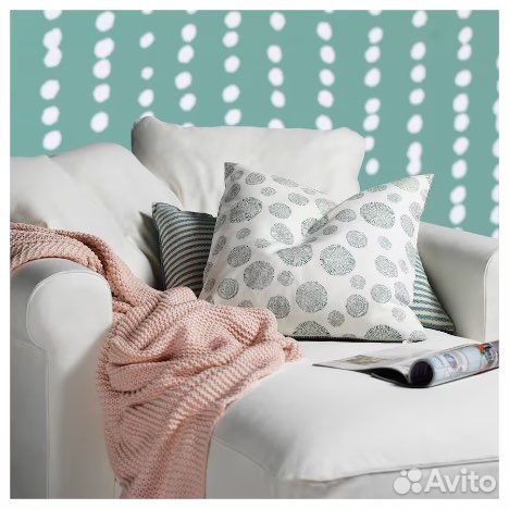 Новый вязаный плед IKEA ingabritta