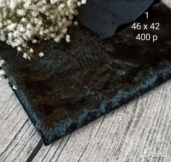 Плюш винтажный ручного окрашивания