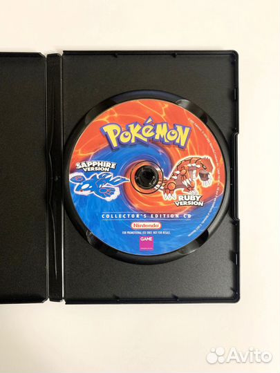 Промодиск Pokemon Ruby + Sapphire Version Англия