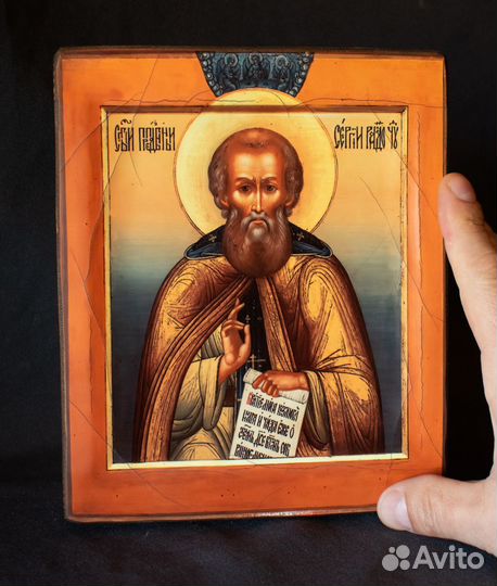 Деревянная икона 