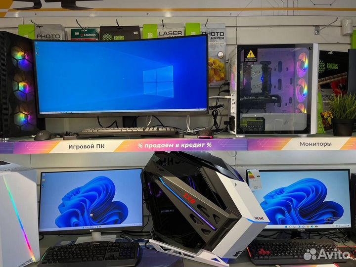Игровой компьютер intel core i7 RTX 3060Ti /4070Ti