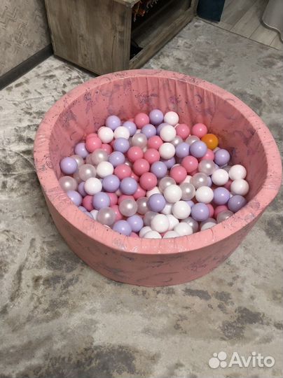 Сухой бассейн с шариками бу