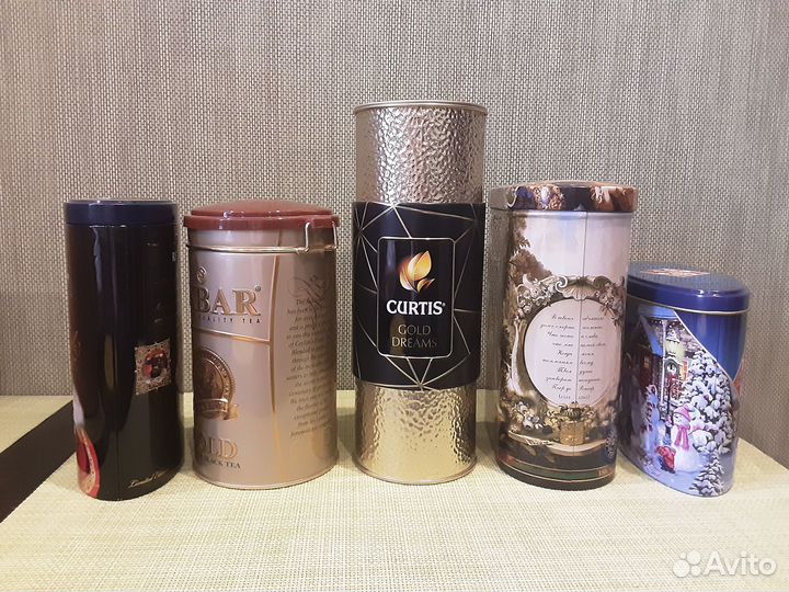 Банка жестяная от