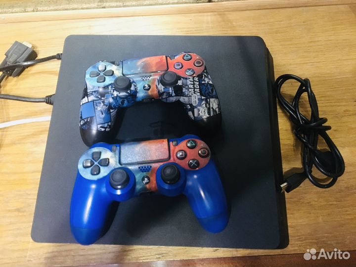 Sony playstation 4 Slim с играми