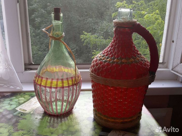 Бутылка стеклянная