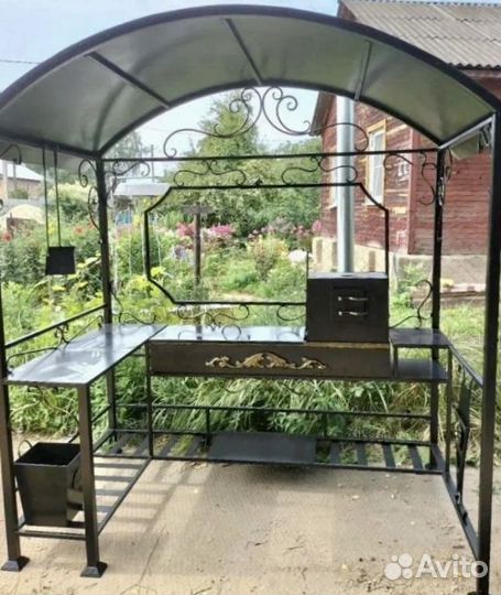 Мангал беседка