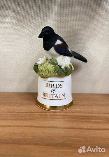 Наперсток коллекционный «Птицы Британии»