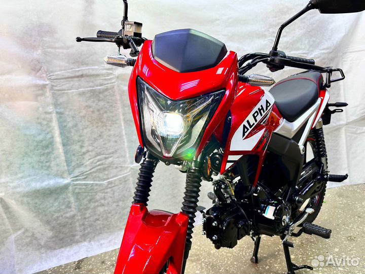 Мопед Alpha LUX GEN3 красный