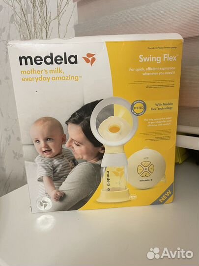Молокоотсос medela swing maxi flex электрический