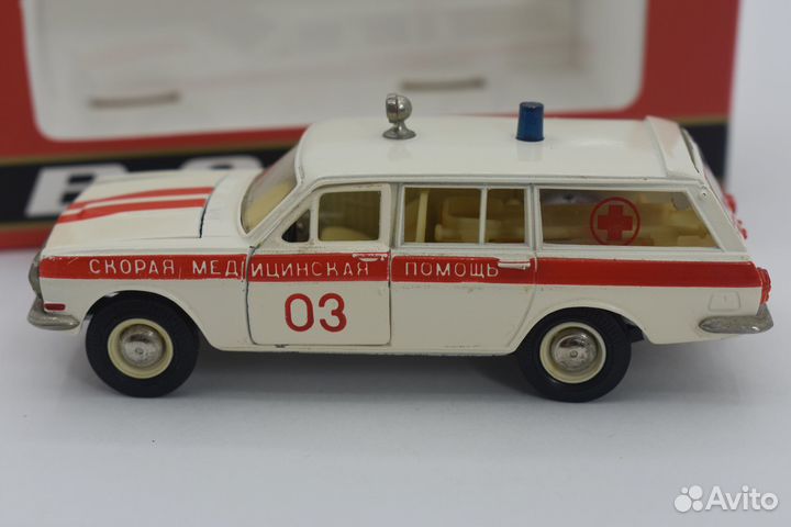Волга Газ 24-02 А24 Медик Модель 1:43 СССР