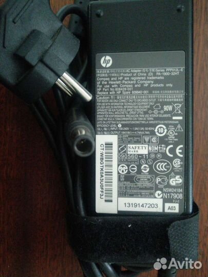 PA-1900-32HT Блок питания для ноутбуков, оригинал