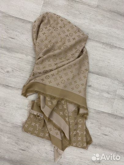 Шаль monogram Louis Vuitton оригинал