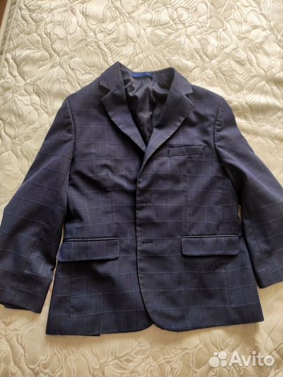 Пиджак на мальчика 134-140