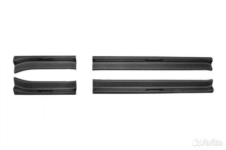 Накладки на пороги Лада Нива / Нива Шевроле
