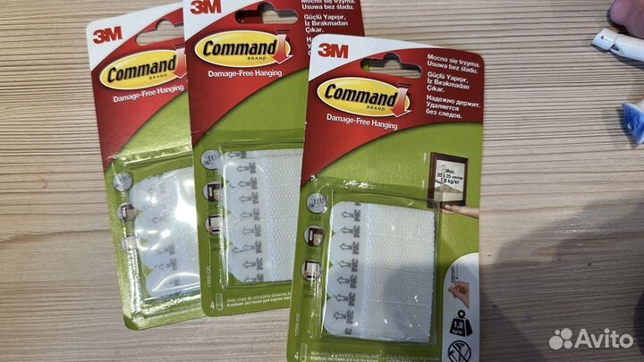 Скотч / Клейкие застежки для картин