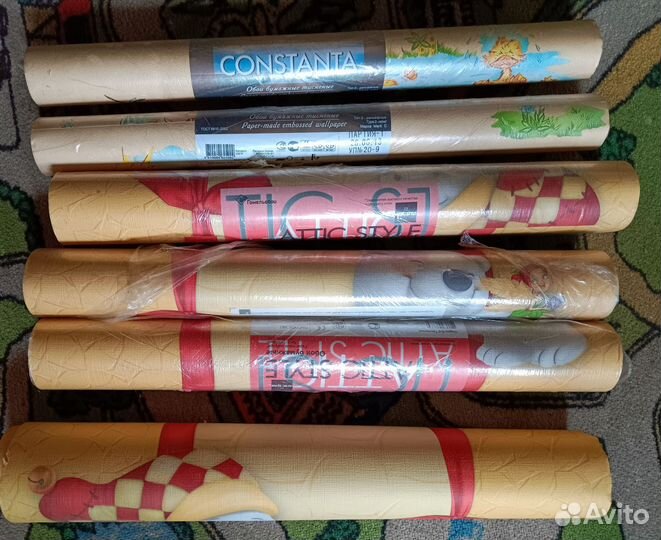 Обои бумажные