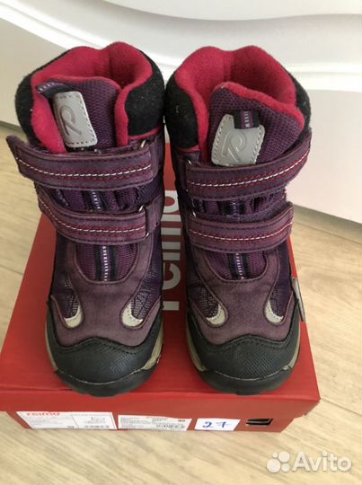 Зимние ботинки reima 27размер