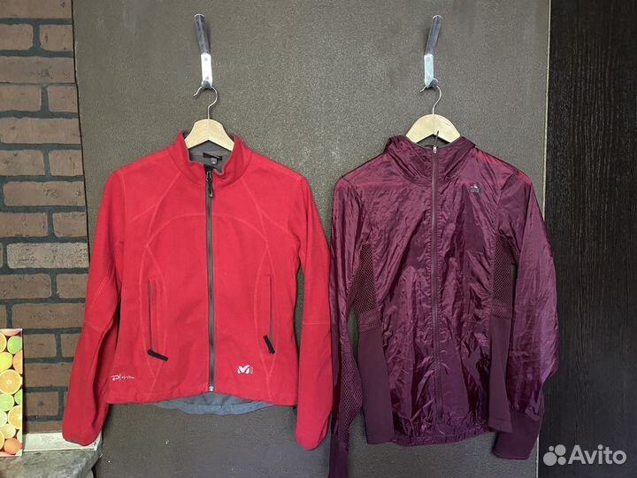 Ветровка для бега Adidas, куртка Millet