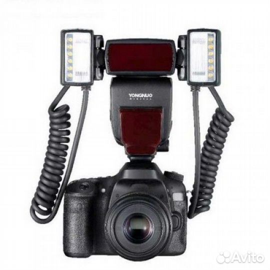 Вспышка Yongnuo YN-24EX Macro TTL для Canon новая