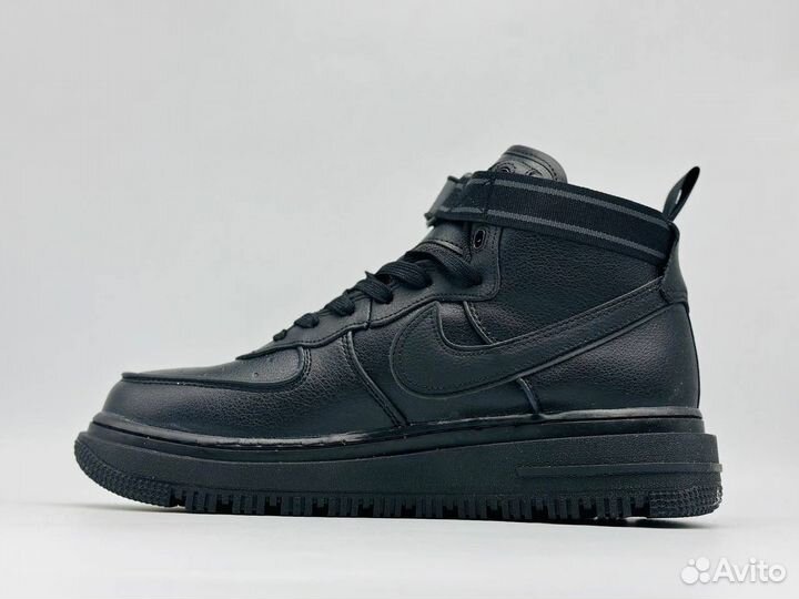 Кроссовки NIke Air Force 1 Boot Black Anthracite