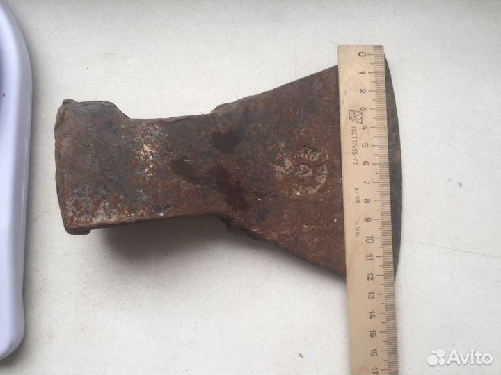Топор кованный клеймо ретро