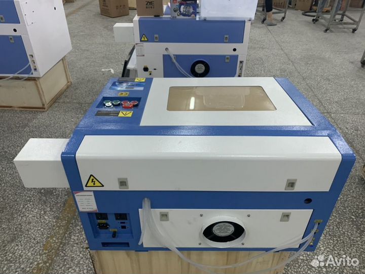 Лазерный станок гравер 3040 (300х400мм) 50Вт