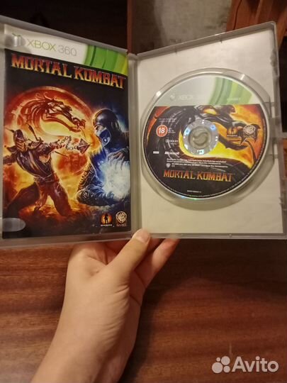 Диски на xbox 360 mortal combat 9