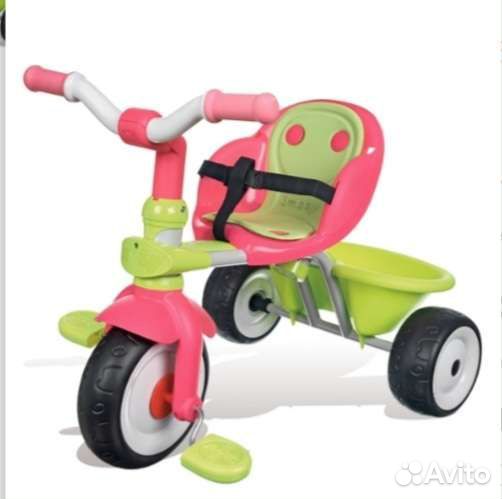 Трехколесный велосипед smoby