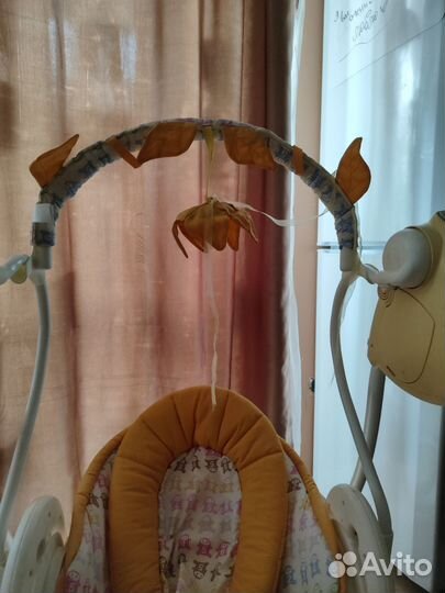 Детские электронные качели для новорожденных