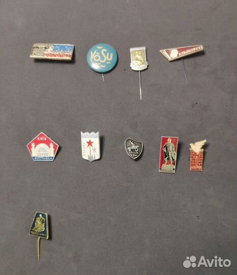 Значки СССР. Подборка Города