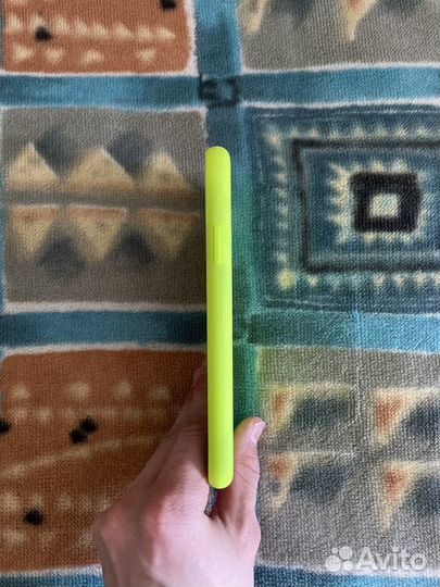 Новый чехол для iPhone 11 ярко-зеленого цвета