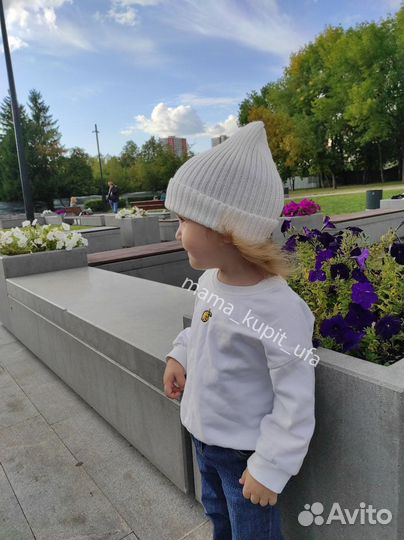 Шапка детская на возраст 1-5лет - новые