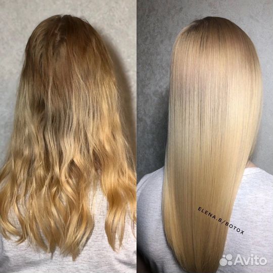 Кератин ботокс волос